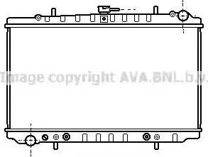 Ava Quality Cooling DN 2152 - Radiateur, refroidissement du moteur cwaw.fr