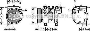 Ava Quality Cooling DN K273 - Compresseur, climatisation cwaw.fr