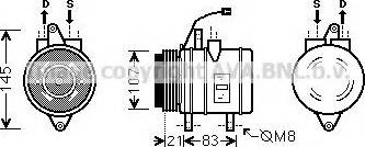 Ava Quality Cooling DW K098 - Compresseur, climatisation cwaw.fr