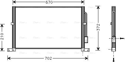 Ava Quality Cooling FD 5302 - Condensateur, climatisation cwaw.fr