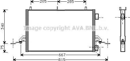 Ava Quality Cooling FD 5242 - Condensateur, climatisation cwaw.fr