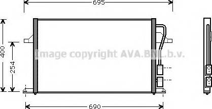 Ava Quality Cooling FD5287 - Condensateur, climatisation cwaw.fr