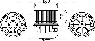 Ava Quality Cooling FD8572 - Pulseur d'air habitacle cwaw.fr