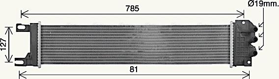 Ava Quality Cooling FD2687 - Radiateur, refroidissement du moteur cwaw.fr