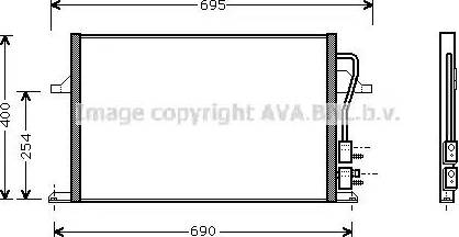 Ava Quality Cooling FDA5259 - Condensateur, climatisation cwaw.fr