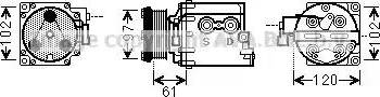 Ava Quality Cooling FD K436 - Compresseur, climatisation cwaw.fr