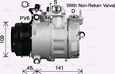 Ava Quality Cooling FDAK692 - Compresseur, climatisation cwaw.fr