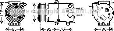 Ava Quality Cooling FD K415 - Compresseur, climatisation cwaw.fr