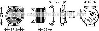 Ava Quality Cooling FD K430 - Compresseur, climatisation cwaw.fr