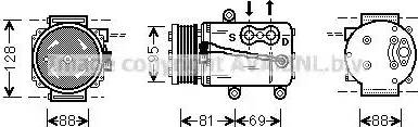 Ava Quality Cooling FD K339 - Compresseur, climatisation cwaw.fr