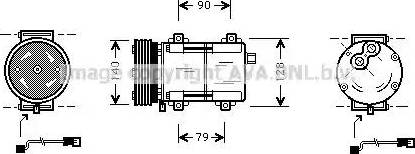 Ava Quality Cooling FD K288 - Compresseur, climatisation cwaw.fr