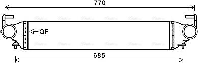 Ava Quality Cooling FT4456 - Intercooler, échangeur cwaw.fr