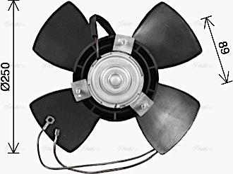 Ava Quality Cooling FT7618 - Ventilateur, refroidissement du moteur cwaw.fr