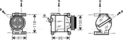 Ava Quality Cooling FTAK090 - Compresseur, climatisation cwaw.fr