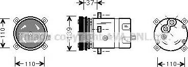 Ava Quality Cooling FTAK198 - Compresseur, climatisation cwaw.fr