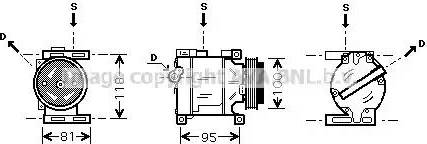 Ava Quality Cooling FT K090 - Compresseur, climatisation cwaw.fr