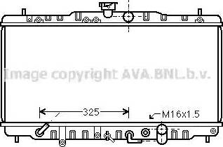 Ava Quality Cooling HD 2056 - Radiateur, refroidissement du moteur cwaw.fr