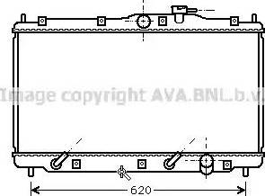 Ava Quality Cooling HD 2079 - Radiateur, refroidissement du moteur cwaw.fr