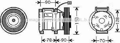 Ava Quality Cooling HDAK181 - Compresseur, climatisation cwaw.fr