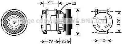 Ava Quality Cooling HD K019 - Compresseur, climatisation cwaw.fr