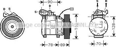 Ava Quality Cooling HD K196 - Compresseur, climatisation cwaw.fr