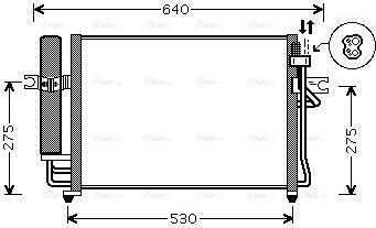 Ava Quality Cooling HY5090D - Condensateur, climatisation cwaw.fr