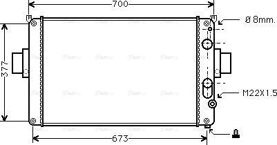 Ava Quality Cooling IV 2022 - Radiateur, refroidissement du moteur cwaw.fr