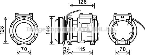 Ava Quality Cooling JDK015 - Compresseur, climatisation cwaw.fr