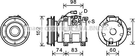 Ava Quality Cooling JDK018 - Compresseur, climatisation cwaw.fr