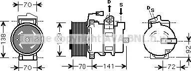 Ava Quality Cooling MEK250 - Compresseur, climatisation cwaw.fr