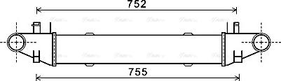 Ava Quality Cooling MSA4557 - Intercooler, échangeur cwaw.fr