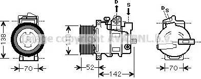 Ava Quality Cooling MSK590 - Compresseur, climatisation cwaw.fr