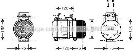 Ava Quality Cooling MS K097 - Compresseur, climatisation cwaw.fr