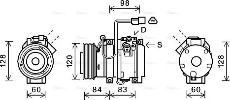 Ava Quality Cooling MTAK227 - Compresseur, climatisation cwaw.fr