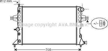 Nissens 63246 - Radiateur, refroidissement du moteur cwaw.fr