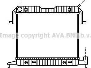 Ava Quality Cooling OLA2086 - Radiateur, refroidissement du moteur cwaw.fr