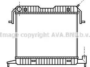 Ava Quality Cooling OLA2105 - Radiateur, refroidissement du moteur cwaw.fr