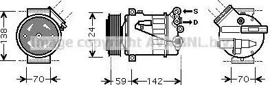 Ava Quality Cooling OL K450 - Compresseur, climatisation cwaw.fr