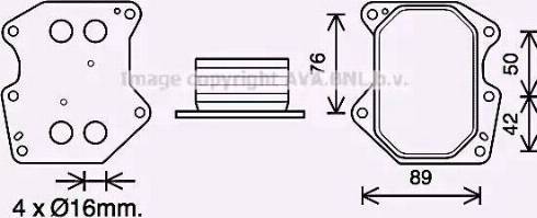 Ava Quality Cooling PE3399 - Radiateur d'huile cwaw.fr