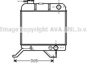 Ava Quality Cooling PE 2011 - Radiateur, refroidissement du moteur cwaw.fr