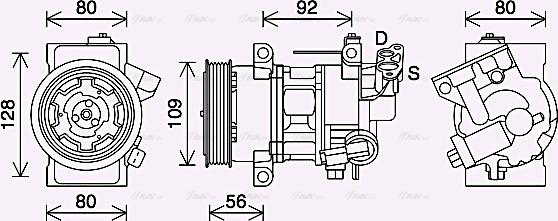 Ava Quality Cooling PEAK418 - Compresseur, climatisation cwaw.fr