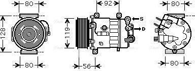 Ava Quality Cooling PEAK320 - Compresseur, climatisation cwaw.fr