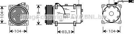 Ava Quality Cooling PE K225 - Compresseur, climatisation cwaw.fr