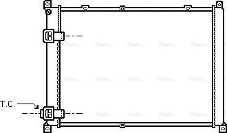 Ava Quality Cooling RT 2140 - Radiateur, refroidissement du moteur cwaw.fr