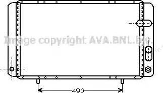 Ava Quality Cooling RT 2123 - Radiateur, refroidissement du moteur cwaw.fr