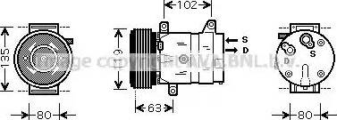 Ava Quality Cooling RT K440 - Compresseur, climatisation cwaw.fr