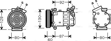 Ava Quality Cooling RTAK080 - Compresseur, climatisation cwaw.fr