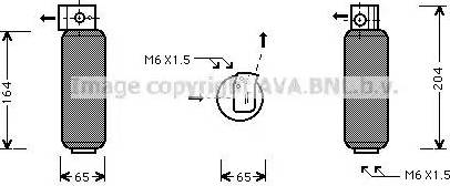 Ava Quality Cooling RT D252 - Filtre déshydratant, climatisation cwaw.fr