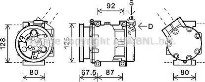 Ava Quality Cooling RTK619 - Compresseur, climatisation cwaw.fr