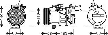 Ava Quality Cooling RT K392 - Compresseur, climatisation cwaw.fr